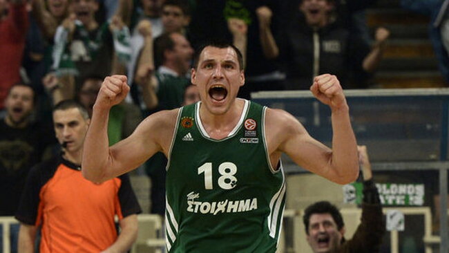 J.Mačiulis su „Panathinaikos“ atsirevanšavo vilniečiams už nesėkmę pirmame ture (Scanpix)