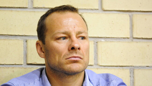 R.Jarutis dirbs Utenoje (Fotodiena.lt)