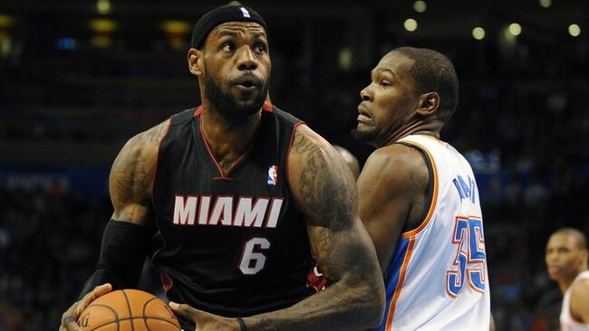 L.Jamesas ir K.Durantas dominuoja gražiausių dienos epizodų penketuke (Scanpix)