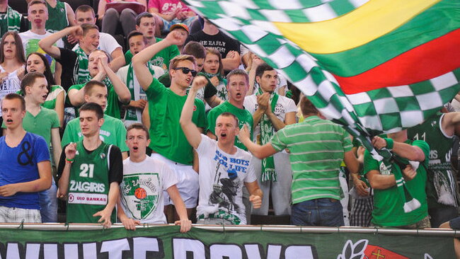 Vieningoji lyga nepasigedo „Žalgirio“ sirgalių  (Fotodiena.lt)