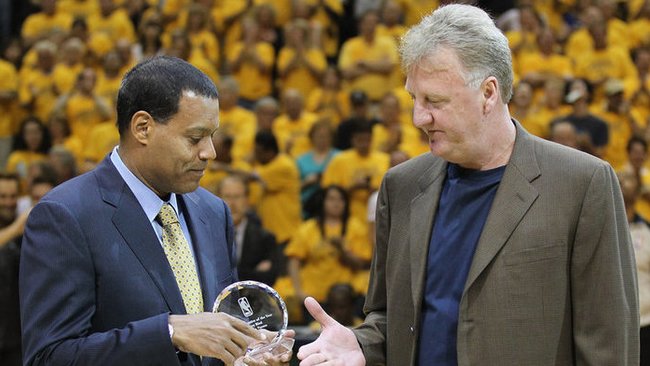 L.Birdas 2012 metais buvo pripažintas geriausiu NBA vadybininku (Scanpix)