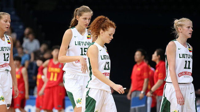 Lietuvaitės aikštę buvo priverstos palikti nuleistomis galvomis (FIBA Europe)