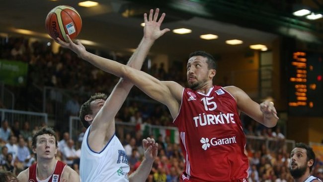 Europos čempionatas Slovėnijoje H.Turkoglu buvo paskutinis (Scanpix nuotr.)