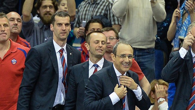 CSKA trenerių štabas namų darbus ruoš draugiškose rungtynėse (Scanpix nuotr.)