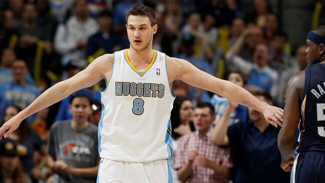 D.Gallinari svariausiai prisidėjo prie pergalės (Scanpix)