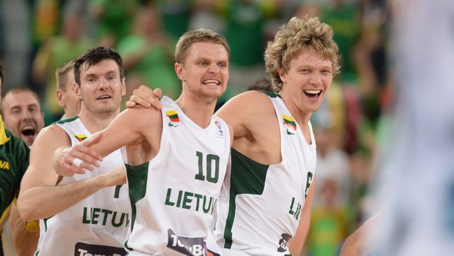 Lietuviai po 10 metų petraukos sugrįžo į Europos čempionato finalą (Fotodiena.lt)