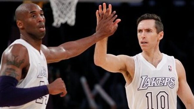 Ant prarajos ribos laviruojantys „Lakers“ nebeturi teisės juokauti (Scanpix)