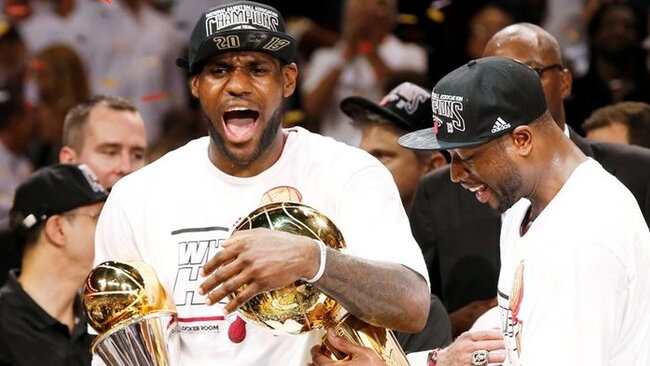 L.Jamesas sieks dar vieno NBA čempiono titulo (Scanpix)