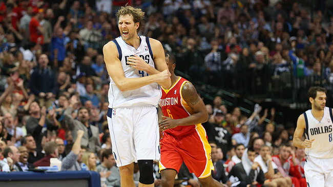 D.Nowitzkis toliau kyla į viršų rezultatyviausių NBA lygos žaidėjų sąraše (Scanpix)