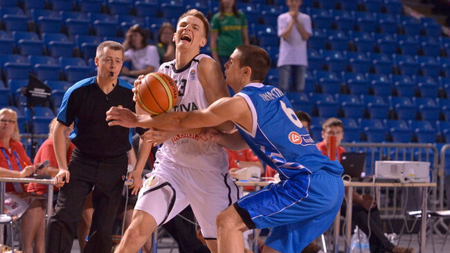 V.Kariniauskas buvo rezultatyviausias lietuvių gretose (FIBAEurope.com nuotr.)