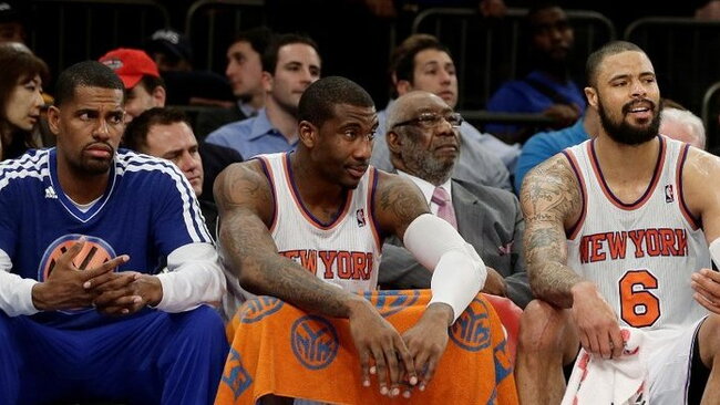 „Knicks“ priekinė linija pastaruoju metu – gerokai išretėjusi (Scanpix)