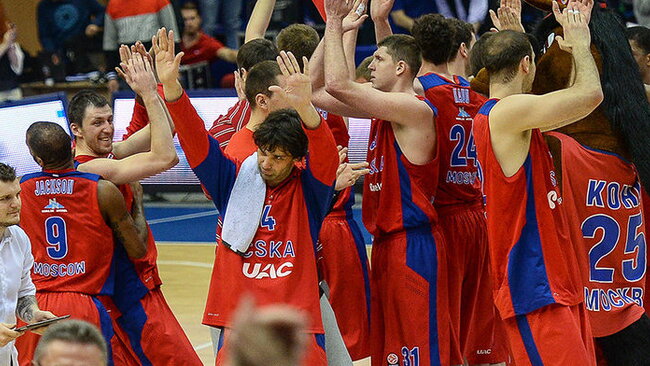 CSKA prieš Eurolygos finalinį ketvertą susidūrė su rungtynių trūkumu (Scanpix)