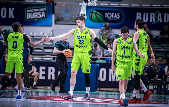 M.Blaževičius buvo nesustabdomas (FIBA nuotr.)
