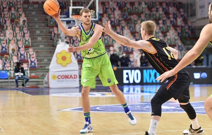 E.Bendžius bandė ištempti komandą (FIBA Europe nuotr.)