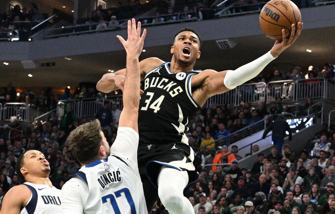 G.Antetokounmpo pelnė 40 taškų (Scanpix nuotr.)
