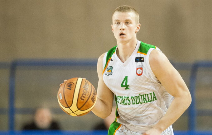 P.Dambrauskas žaidė rezultatyviai (Edvardas Blaževičius, Fotodiena.lt nuotr.)