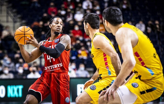 K.Smithas puolime buvo nepastebimas (FIBA Europe nuotr.)