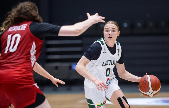 Lietuvės pralaimėjo (FIBA Europe nuotr.)