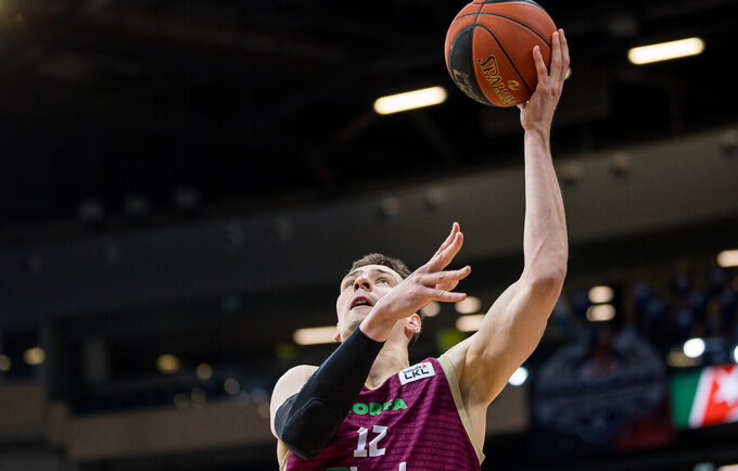 G.Maldūnas pasiruošęs trečiadienio mūšiui (Foto: Rokas Lukoševičius)