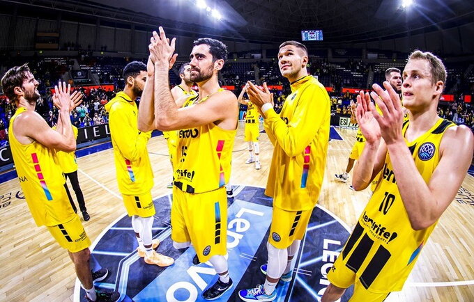 Tenerifės ekipa pasiekė pergalę (FIBA nuotr.)