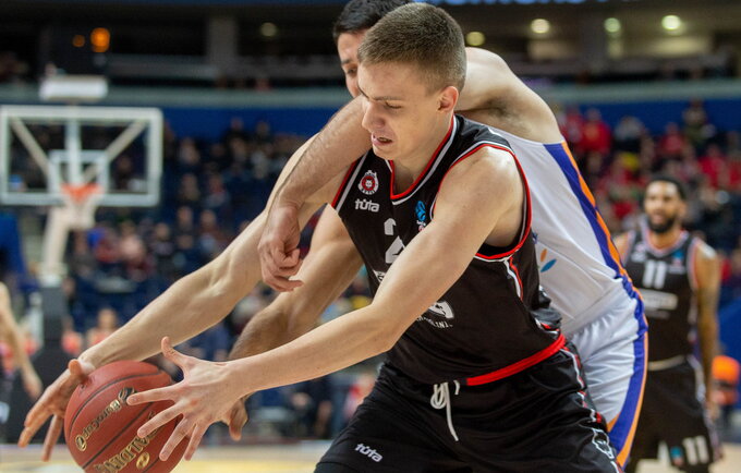 M.Blaževičius pelnė 13 taškų (BNS nuotr.)