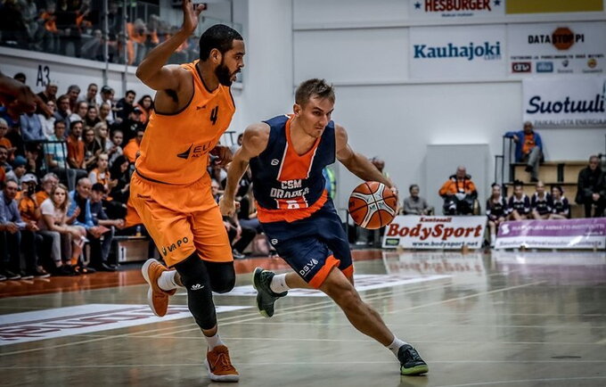 V.Kariniauskui pergalės pasiekti nebuvo lemta (FIBA Europe nuotr.)