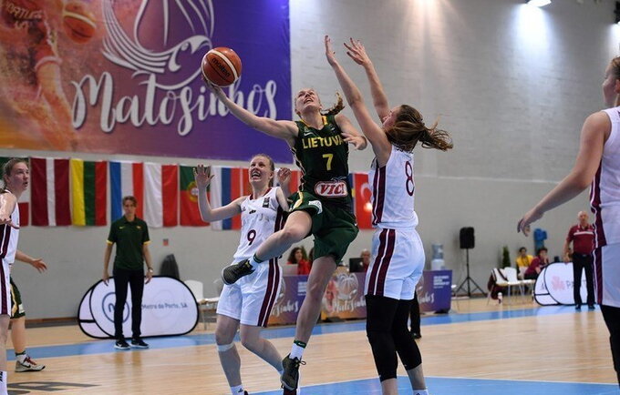 Rezultatyvaus G.Meškonytės žaidimo pergalei nebuvo gana (FIBA Europe nuotr.)