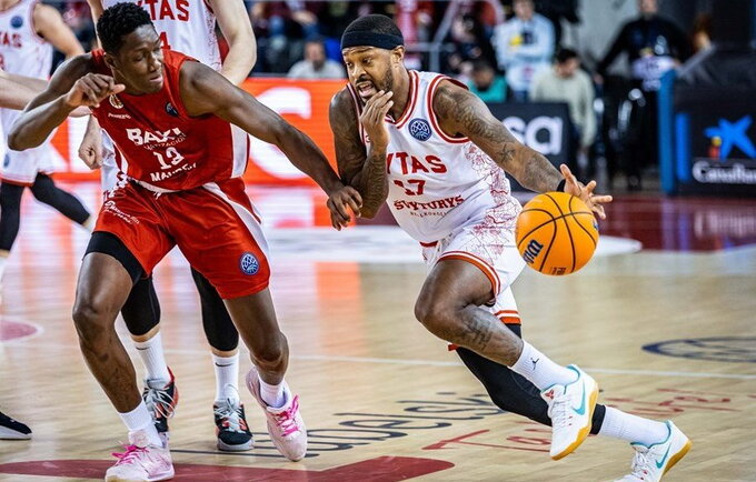 Vilniečiai nesėkme pradėjo kovas kitame etape (FIBA Europe nuotr.)