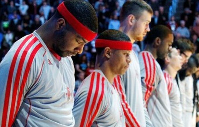 D.Motiejūno situacija „Rockets“ komandoje vis labiau gerėja (Scanpix)