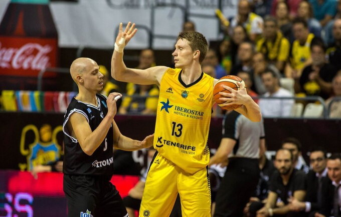 M.Grigoniui gali tekti namų arenoje kelti į viršų FIBA Čempionų lygos taurę