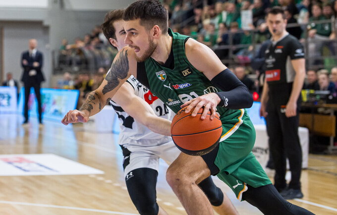 D.Sirvydis buvo rezultatyvus (Foto: Rokas Lukoševičius)