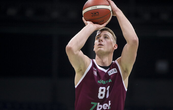 G.Vasiliauskas vedė į pergalę VDU (LKL nuotr.)