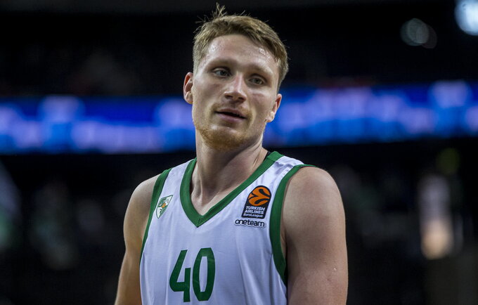 M.Grigonis žaidė 32 minutes (BNS nuotr.)
