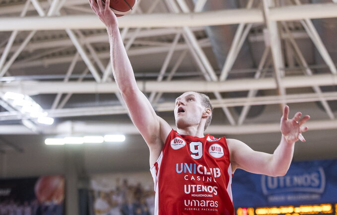 I.Vaitkus vedė Utenos komandą į pergalę (LKL nuotr.)