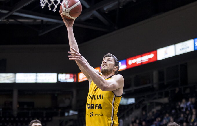 A.Urbutis žais Ispanijoje (LKL nuotr.)