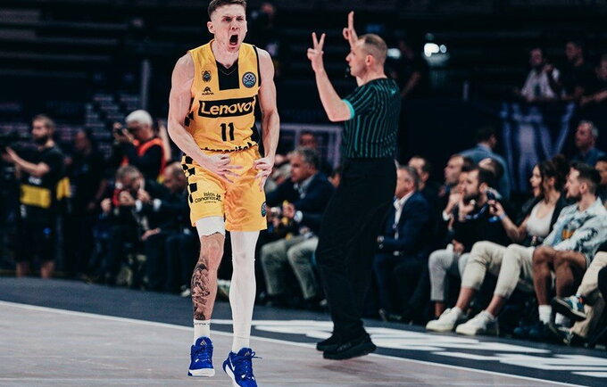 K.Guy'us sudomino Eurolygos čempionus (FIBA nuotr.)
