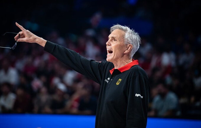G.Herbertas darbuosis Miunchene (FIBA nuotr.)