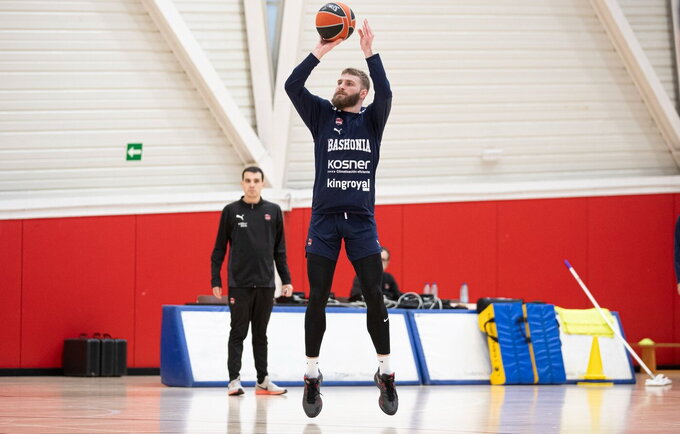 G.Radzevičius jau sportuoja Vitorijoje