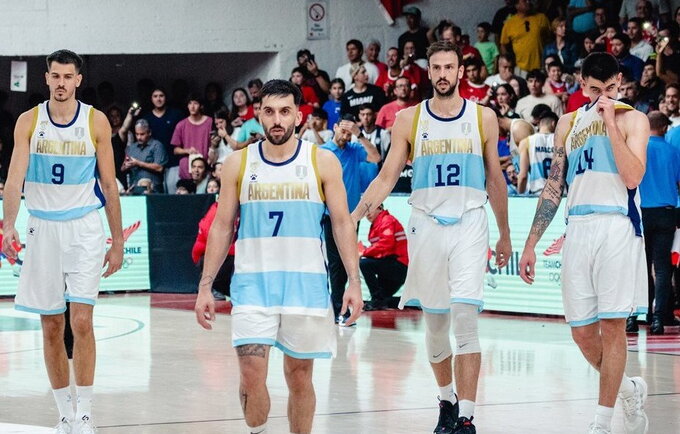 Argentinos rinktinė išgyveno dar vieną nusivylimą (FIBA nuotr.)