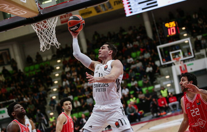 M.Hezonja vedė Madrido ekipą į pergalę (Scanpix nuotr.)