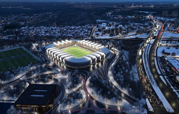 Šalia stadiono išdygs ir krepšinio arena