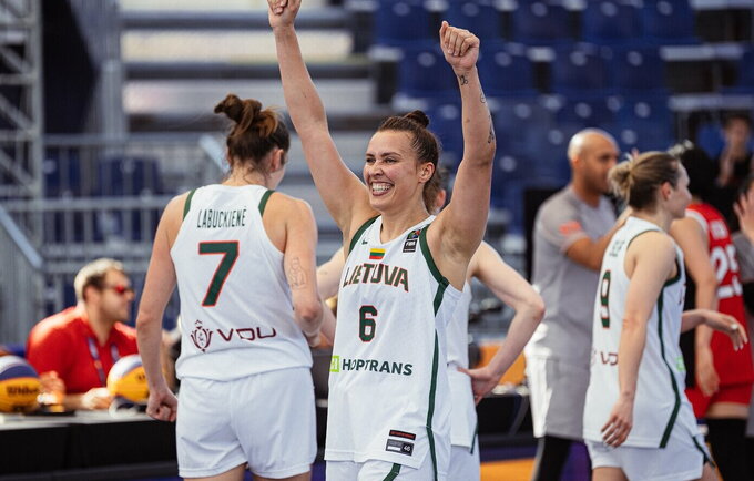 K.Nacickaitė tapo rezultatyviausia turnyro žaidėja (FIBA nuotr.)