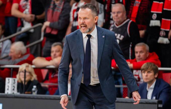 G.Žibėnas džiaugėsi puolimu (BNS nuotr.)