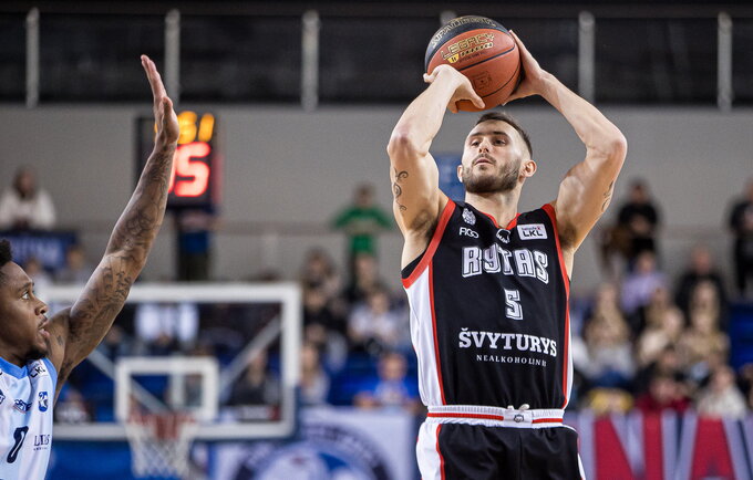 K.Hornsby pataikė 6 tritaškius („Betsafe-LKL“ nuotr.)