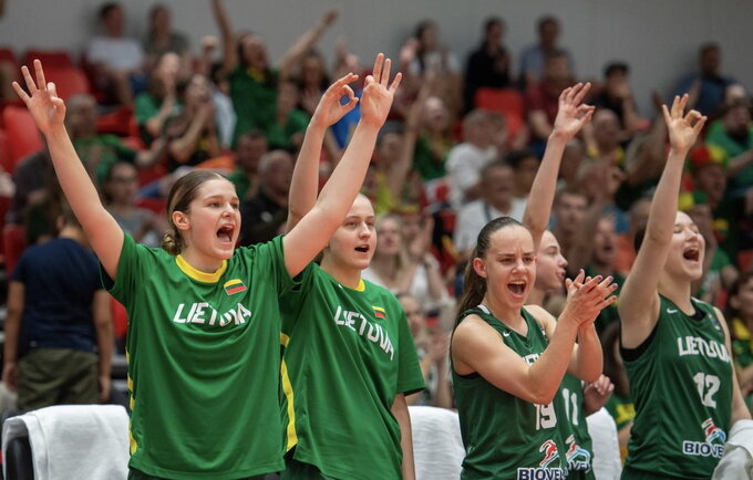Lietuvos 18-metės pirmenybėse neklumpa (FIBA nuotr.)