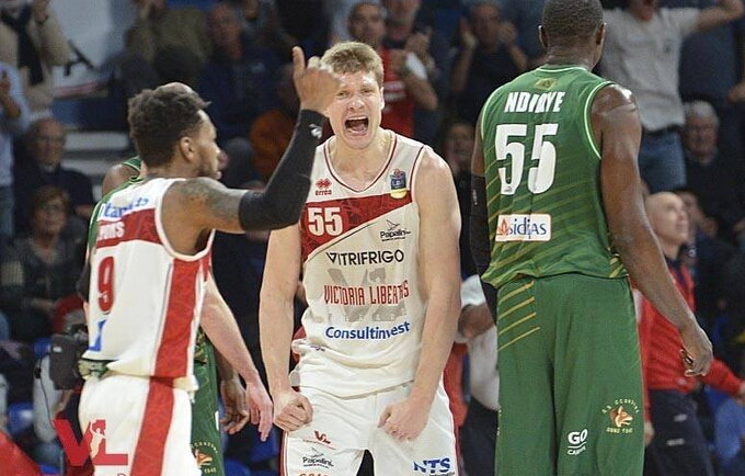 E.Mockevičius po krepšiais ir vėl buvo solidus