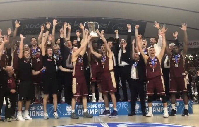 Italijos čempionai ir šį sezoną neliks be titulų (FIBA nuotr.)