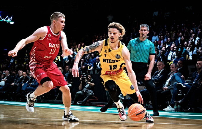 J.Radebaugh kyla į Eurolygą (FIBA Europe nuotr.)