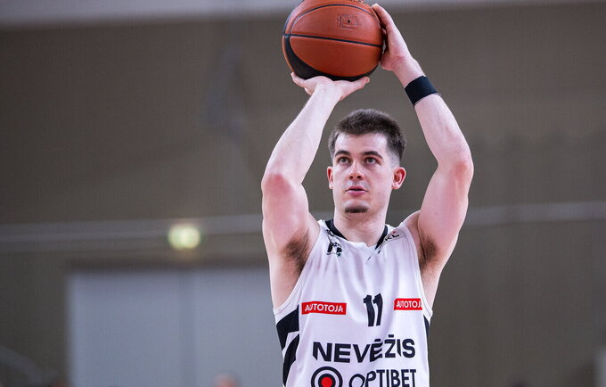 J.Girardas pasiruošęs kilti į aukštesnį lygį (Foto: Rokas Lukoševičius)