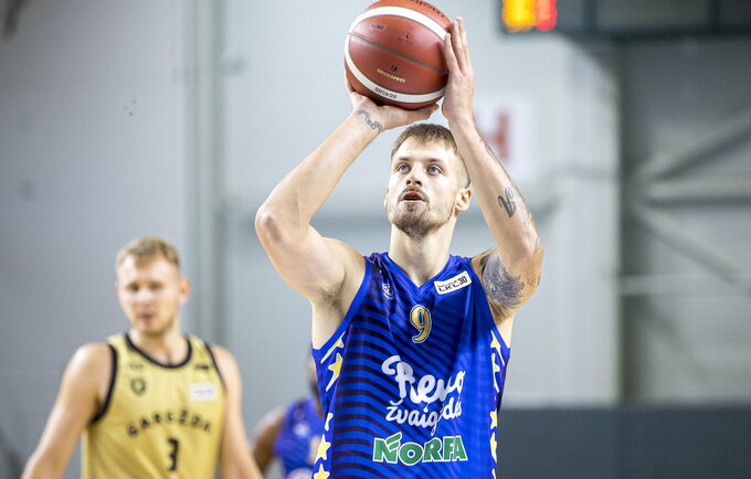 M.Pacevičius buvo sunkiai sulaikomas (LKL nuotr.)